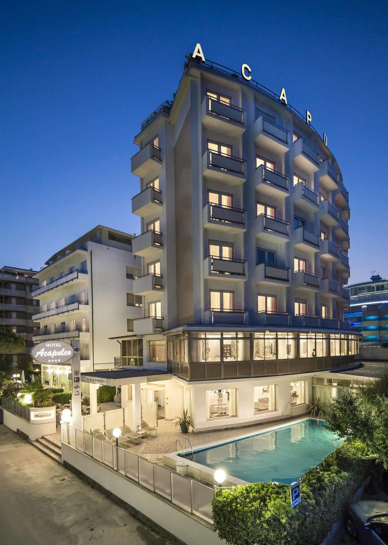 Hotel Acapulco Milano Marittima Exterior foto